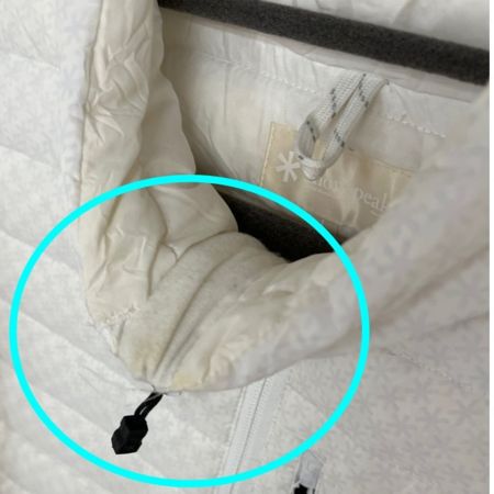  snowpeak スノーピーク ダウンジャケット　メンズ　Lサイズ JK-M037 ホワイト