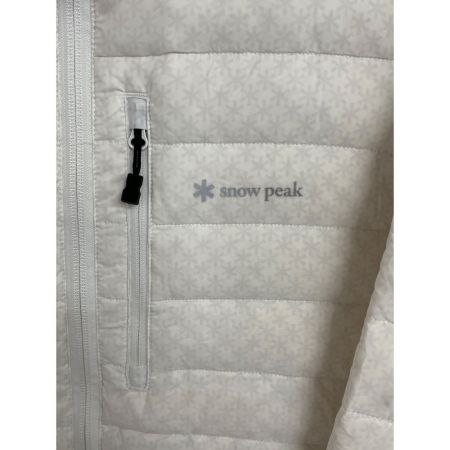  snowpeak スノーピーク ダウンジャケット　メンズ　Lサイズ JK-M037 ホワイト