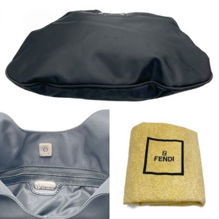  FENDI フェンディ トートバッグ　ナイロン 15062 09 ブラック