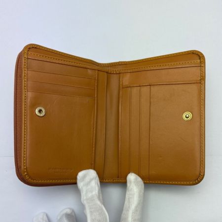  HUNTING WORLD ハンティングワールド 二つ折り財布 21I 1 01 ベージュ x カーキ