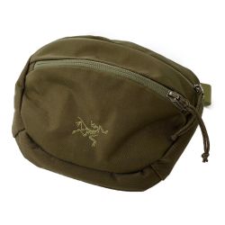 ◆◆ ARC'TERYX アークテリクス ショルダーポーチ　マカ 7363 オリーブ Bランク