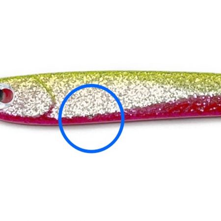  AKクラフト ルアー　ハンドメイド Mari40 ピンク x イエロー