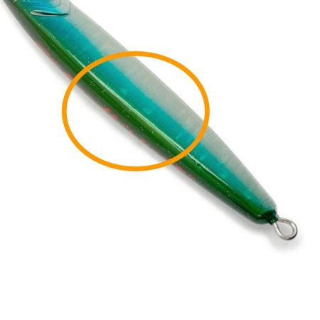  AKクラフト ジグミノー WIND S グリーン系 x 水色系