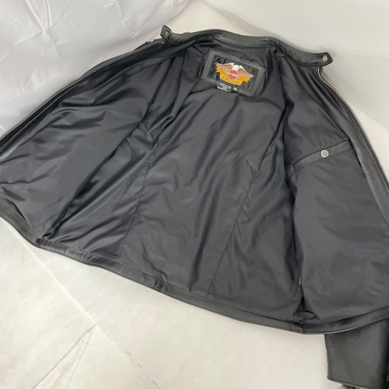 中古】 HARLEY-DAVIDSON ハーレーダビッドソン シングルレザー