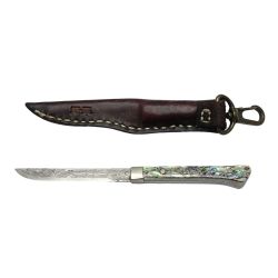 ◆◆ 伊藤裕翠 伊藤裕翠　全長約15.3cm　ナイフ　ケース付 Bランク