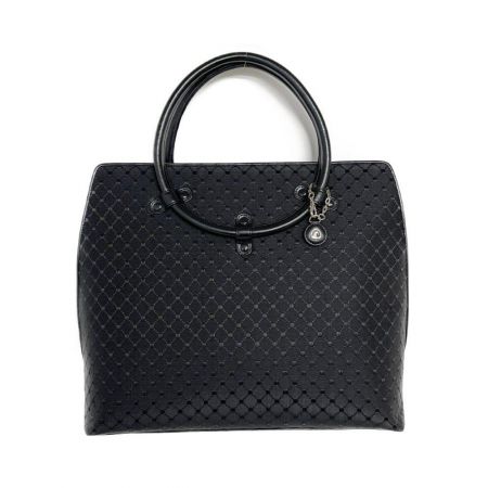  ホースヘア トートバッグ　保存袋付き ブラック