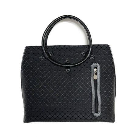  ホースヘア トートバッグ　保存袋付き ブラック