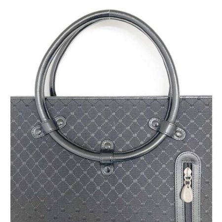  ホースヘア トートバッグ　保存袋付き ブラック