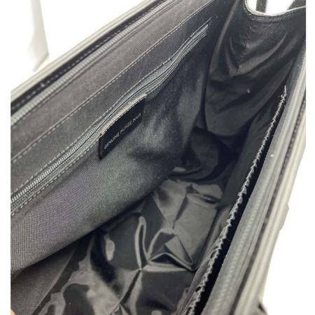  ホースヘア トートバッグ　保存袋付き ブラック