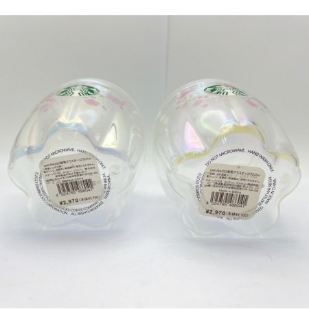  STARBUCKS スターバックス SAKURA 2022 ステンレスTOGOカップタンブラー　グラスキャニスター　耐熱グラスオーロラ