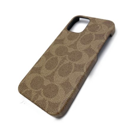  COACH コーチ iPhone 12 Pro/12 Slim Wrap Case　スマホケース カーキ スマートフォンケース