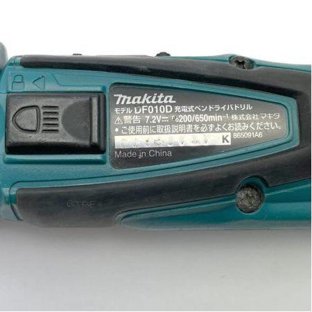  MAKITA マキタ 充電式ペンドライバドリル DF010DS ライト点灯しません。