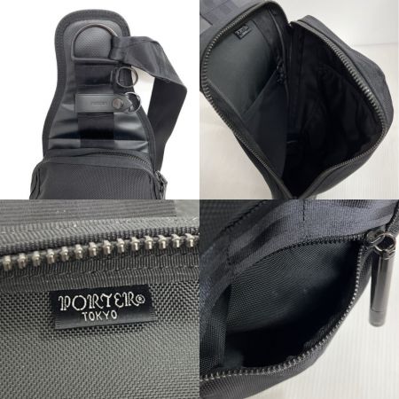  PORTER ポーター ワンショルダーバッグ PORTER ヒート  ブラック