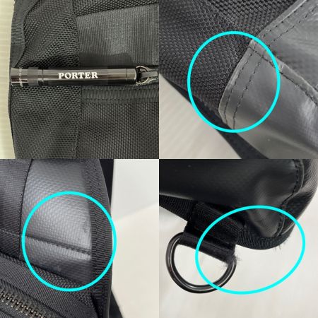  PORTER ポーター ワンショルダーバッグ PORTER ヒート  ブラック