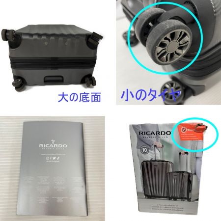  RICARDO WINDSOR スーツケース　2個セット（21インチ＆28インチ）グラファイト