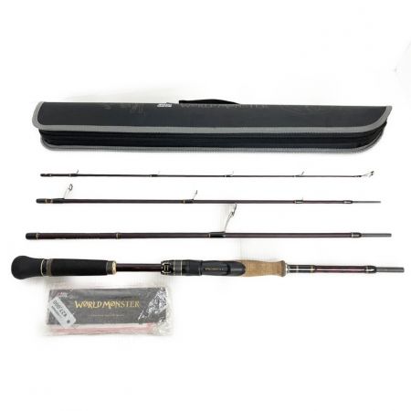  Abu Garcia アブガルシア  ルアーロッド ケース付 WORLD MONSTER WMS-774ML