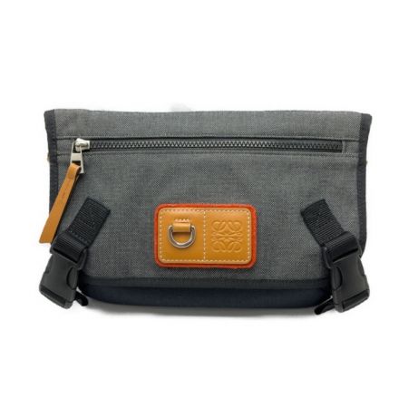  LOEWE ロエベ メッセンジャーバッグ LOEWE キャンバス　スモール　Eyeシリーズ ブラック