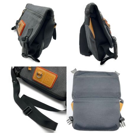  LOEWE ロエベ メッセンジャーバッグ LOEWE キャンバス　スモール　Eyeシリーズ ブラック