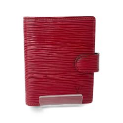 ◆◆ LOUIS VUITTON ルイヴィトン アジェンダ ミニ  ポケットヨゴレ R20077 レッド Bランク