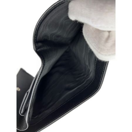  PRADA プラダ TESSUTO 三つ折り財布　ギャランティカード付 M510 ブラック（NERO)