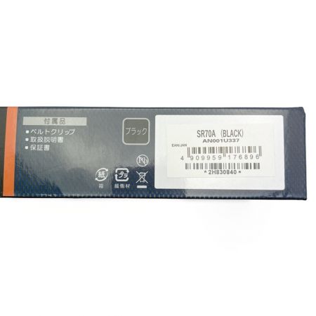  YAESU MUSEN 特定小電力トランシーバー SR70A ブラック タイピン型イヤホンマイク（MH-381）付