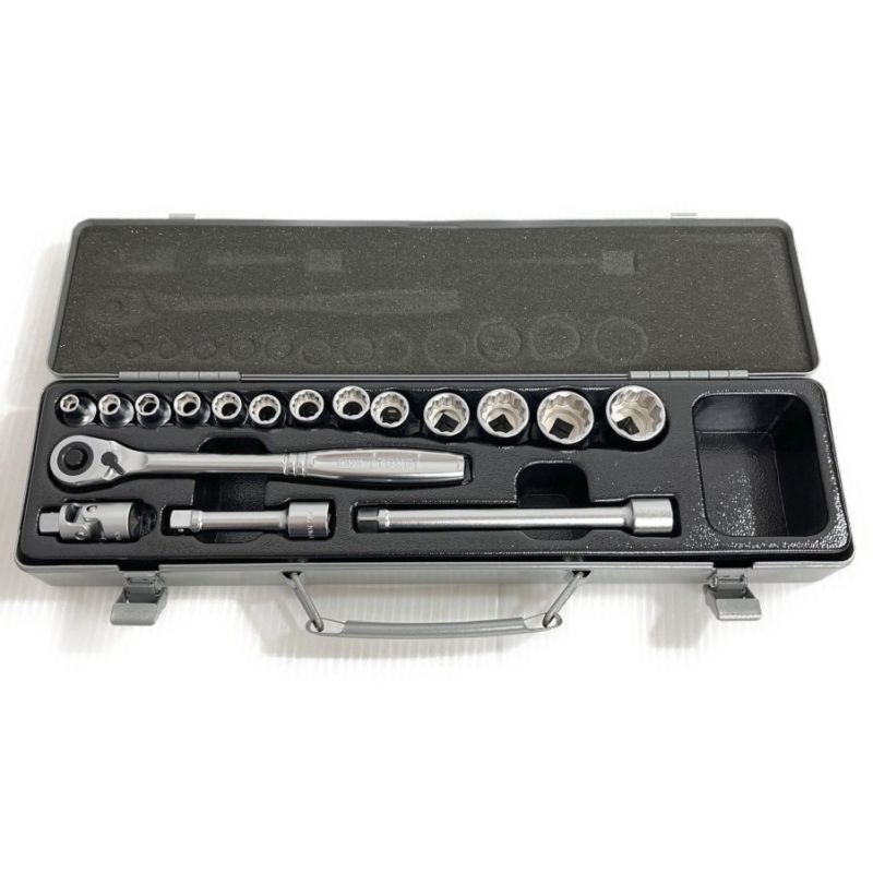 中古】 工具 ＴＯＮＥ（トネ） ソケットレンチセット 差込角9.5ｍｍ