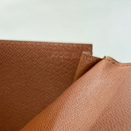  LOUIS VUITTON ルイヴィトン モノグラム ポルトサークルバイフォールド  M61820 ブラウン 財布
