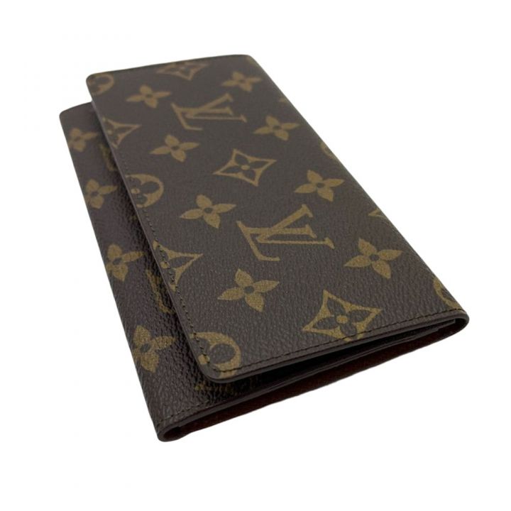 LOUIS VUITTON ルイヴィトン モノグラム ポルトサークルバイフォールド M61820 ブラウン 財布｜中古｜なんでもリサイクルビッグバン