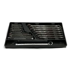 ◆◆ Deen  コンビネーションレンチ　17本セット 8-21mm DNC- Bランク