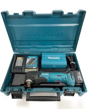  MAKITA マキタ マルチツール　充電器・充電池1個・ケース・取説付  TM41D ブルー