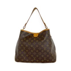 ◆◆ LOUIS VUITTON ルイヴィトン モノグラム ディライトフルPM 布袋付  M40352 ブラウン  中ヨゴレ有 Bランク