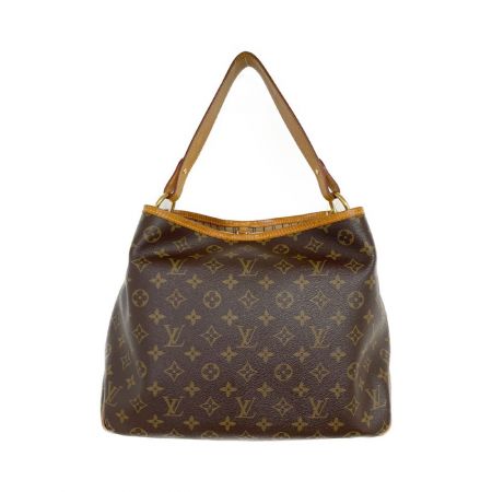  LOUIS VUITTON ルイヴィトン モノグラム ディライトフルPM 布袋付  M40352 ブラウン  中ヨゴレ有