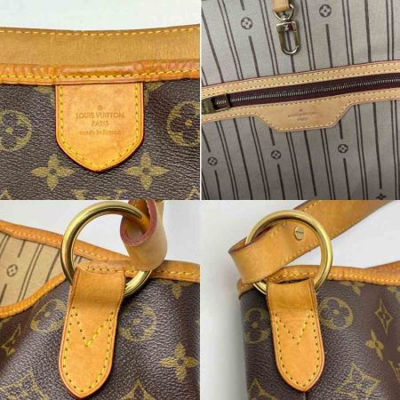  LOUIS VUITTON ルイヴィトン モノグラム ディライトフルPM 布袋付  M40352 ブラウン  中ヨゴレ有