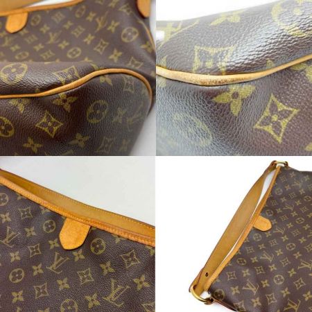  LOUIS VUITTON ルイヴィトン モノグラム ディライトフルPM 布袋付  M40352 ブラウン  中ヨゴレ有