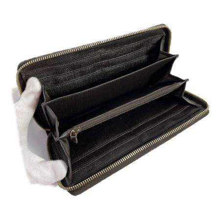  GUCCI グッチ ラウンドファスナー 財布 GGインプリメ 212110 ブラウン