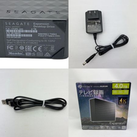  SEAGATE 外付けハードディスク SEAGATE 4.0TB SGD-MY040UBK