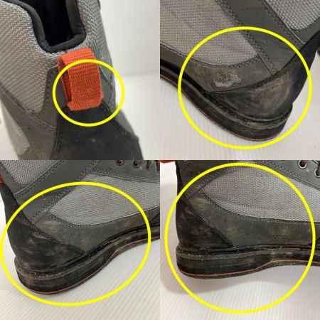  SIMMS フィッシングシューズ 　 ウェーディングシューズ　28.0cm 42439 グレー