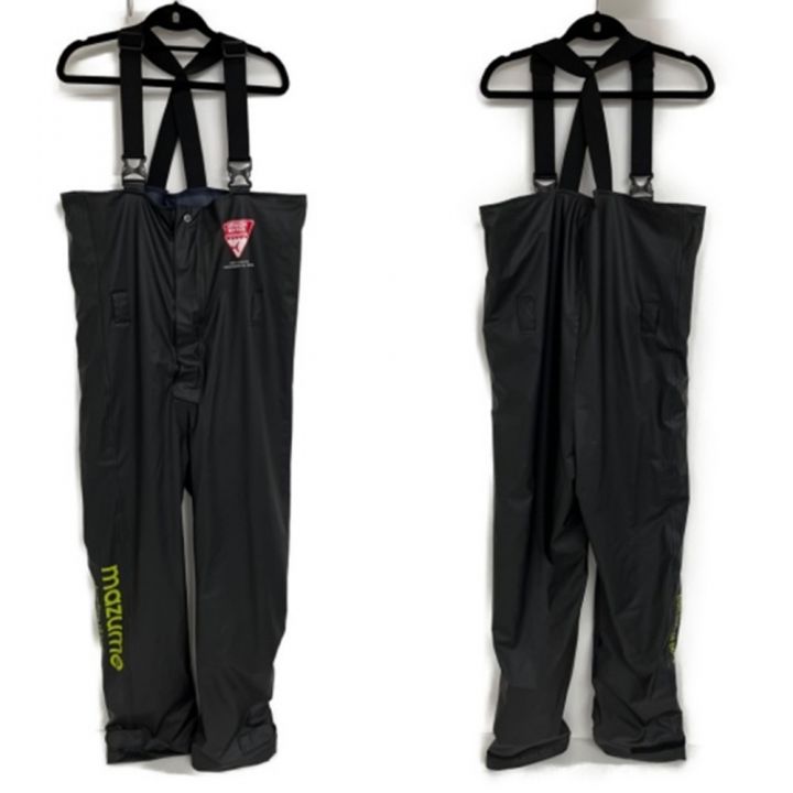 mazume マズメ ROUGH WATER レインスーツ MZRS-623 ブラック x ライム