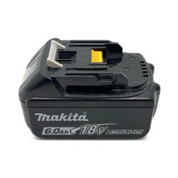 ◆◆ MAKITA マキタ Li-ion バッテリー　1個　6.0Ah　18ｖ BL1860B ブラック Bランク