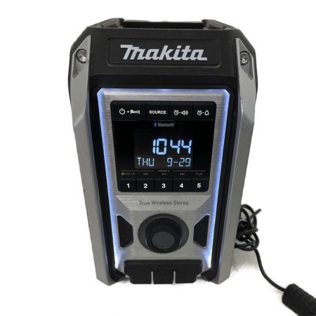  MAKITA マキタ 充電式ラジオ　ACアダプタ付 MR113 ブラック