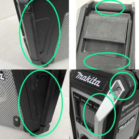  MAKITA マキタ 充電式ラジオ　ACアダプタ付 MR113 ブラック