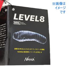  NANGA ナンガ シュラフ ダウンシュラフ  LEVEL8 -10 UDD BAG BLK ブラック Aランク