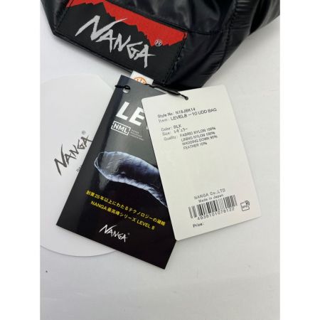 中古】 NANGA ナンガ シュラフ ダウンシュラフ LEVEL8 -10 UDD BAG BLK