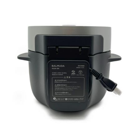  BALMUDA バルミューダ The Gohan 3合炊き炊飯器 K03A-BK
