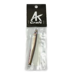 ◆◆ AKクラフト 【旧タイプ】ルアー ジグ  マリ 30g　ハンドメイド ブラウン系 Sランク