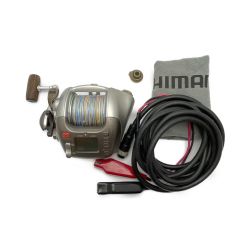 ★★ SHIMANO シマノ 【ジャンク】電動リール　3000XH 3000XH 電源ケーブル、布袋付 Bランク