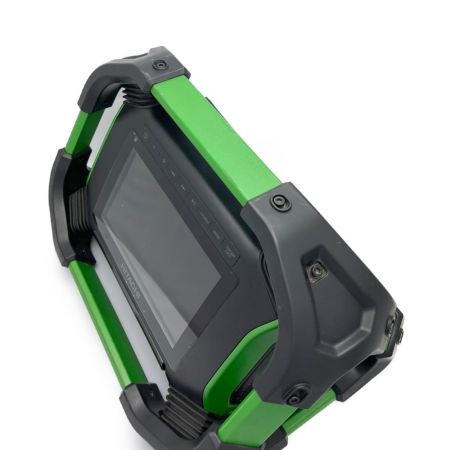  HiKOKI ハイコーキ コードレスラジオ付きテレビ UR 18DSML ブラック×グリーン x グリーン アダプター・取説・リモコン付 