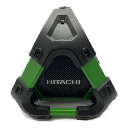  HiKOKI ハイコーキ コードレスラジオ付きテレビ UR 18DSML ブラック×グリーン x グリーン アダプター・取説・リモコン付 