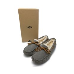 ◆◆ UGG アグ ァーモカシン　DAKOTAダコタ　23.0cm　箱付 グレー Aランク