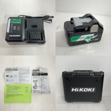  HiKOKI ハイコーキ コードレスインパクトドライバ  WH36DC(2XPG) ホワイト